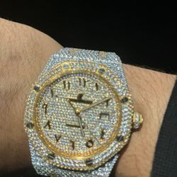 Brand New Audemars Piguet White Gold bussdown Watch 