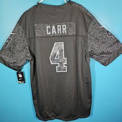 Raiders Home Jersey ( Carr #4)