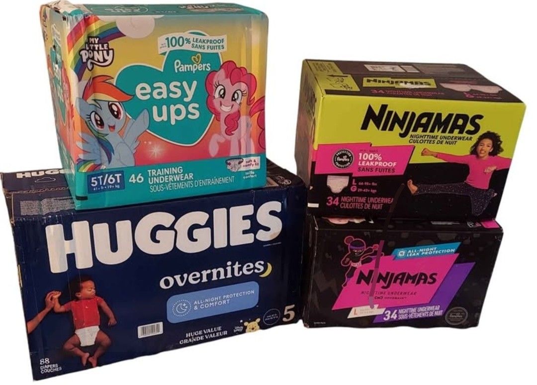Pull ups & Diapers prices very please read description