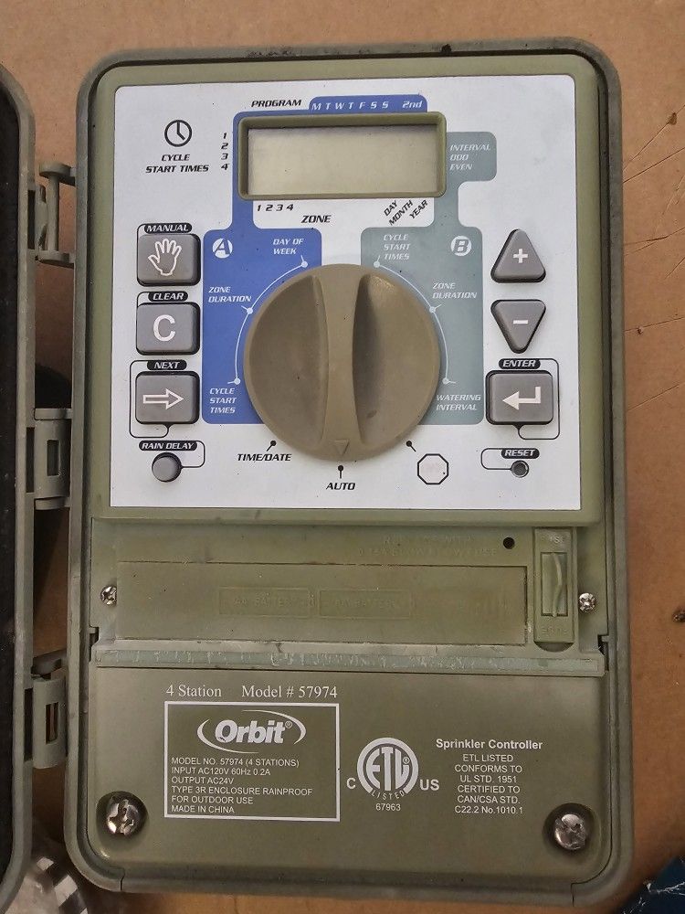 Sprinkler Timer By Orbit
