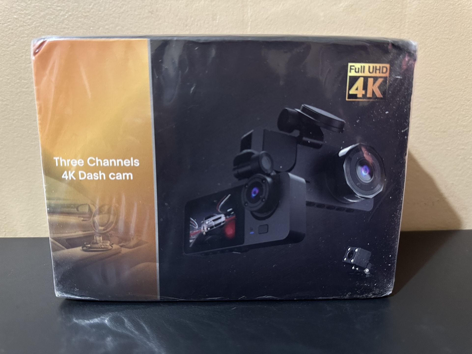 4K Dash Cam w/ Rear Camera & 32GB SD Card Included