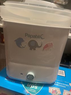 Papablic Baby Bottle Electric Steam Sterilizer and Dryer