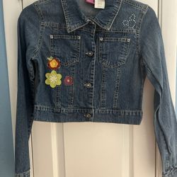 Disney girls mickey mouse denim  jacket 14 to 16