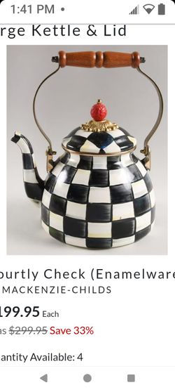 McKenzie Childs teapot