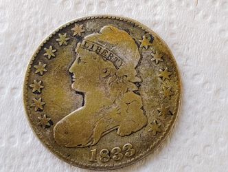 Bust Half Dollar Silver Coin