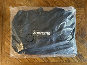 Supreme Box Logo Hooded Sweatshirt (FW25) Navy size Small