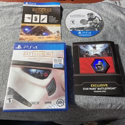 Battlefront: Deluxe Edition With Exclusive Trading Disc (PS4