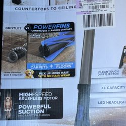 Shark Pet Pro Cordless Stick Vacuum Cleaner with Powerfins Brushroll