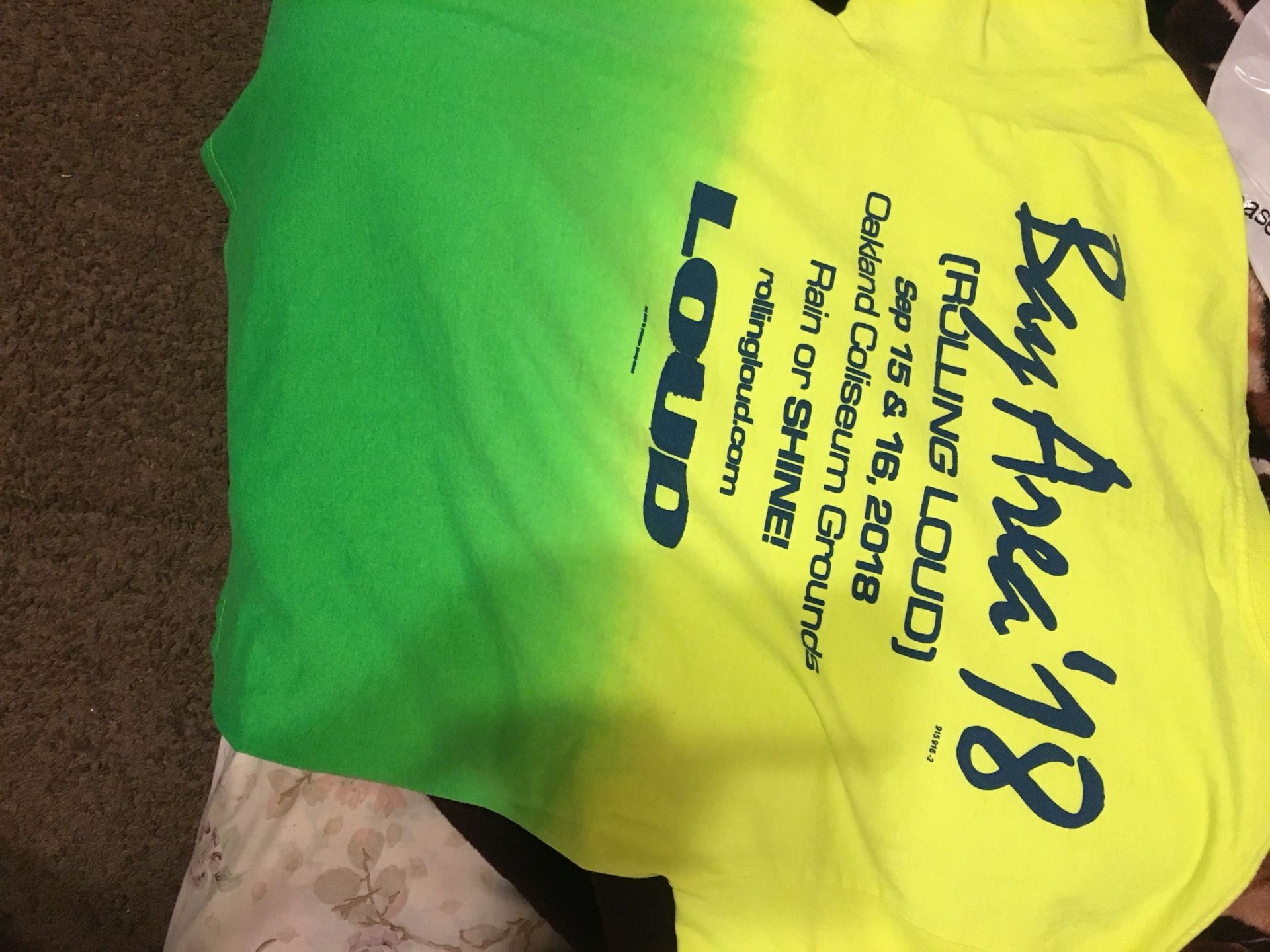 Rolling loud Bay Area Merch