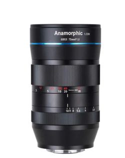 SIRUI 75mm F1.8 Anamorphic 1.33X Lens