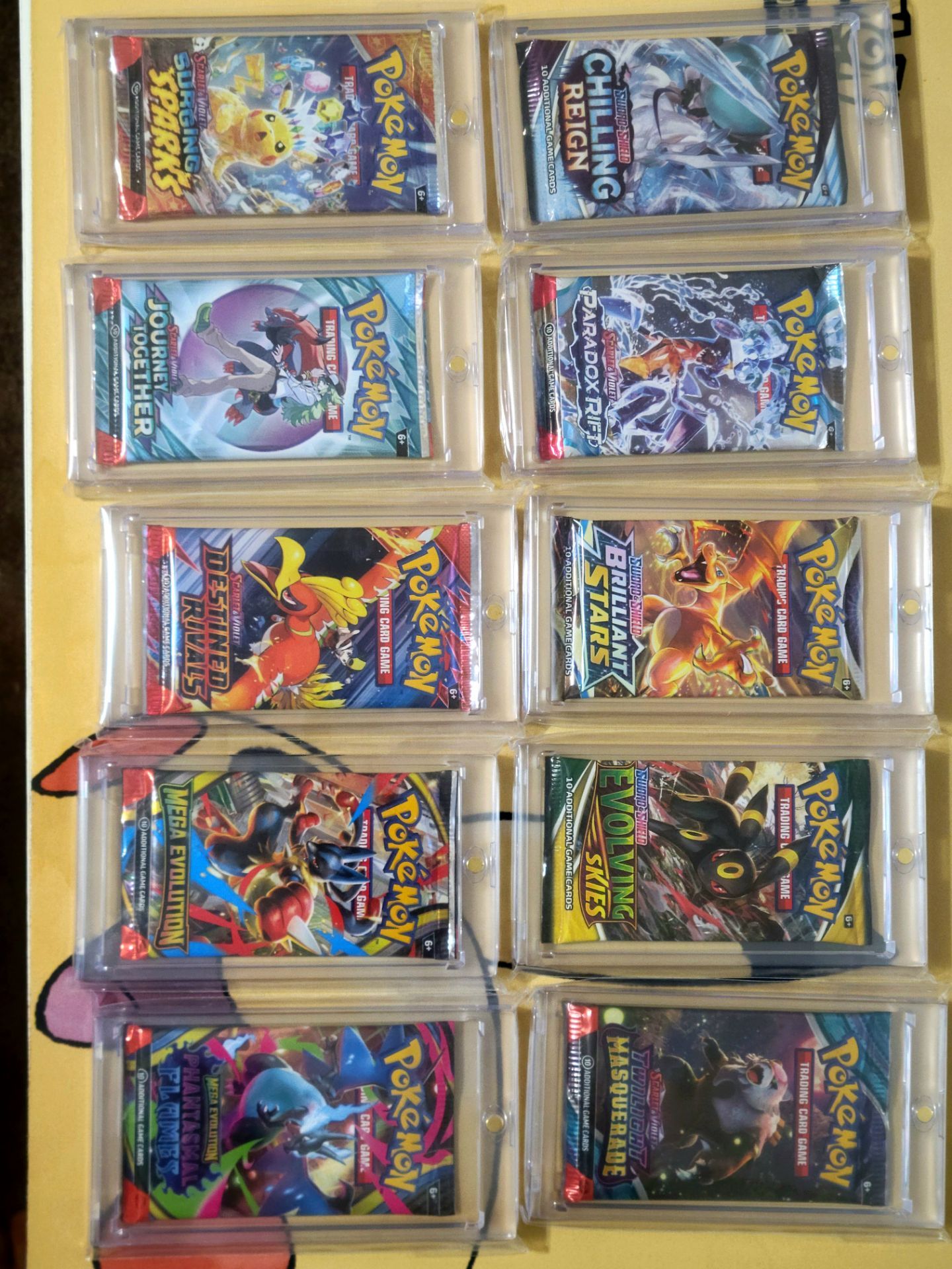 Pokemon Booster Pack Collection Sealed