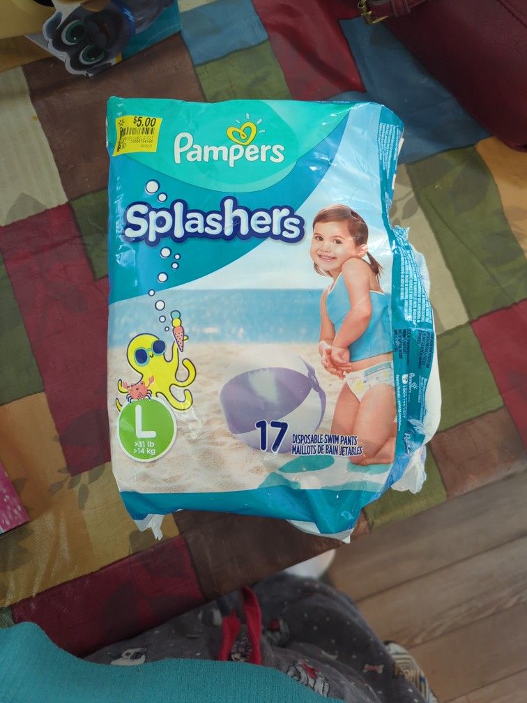 Pampers Splashers For Pool 