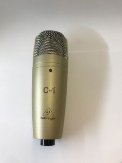 Behringer c-1 condenser microphone
