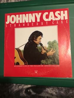 Johnny Cash vinyl lot of 3 Strawberry cake ,The Fabulous Johnny Cash, Country music time life