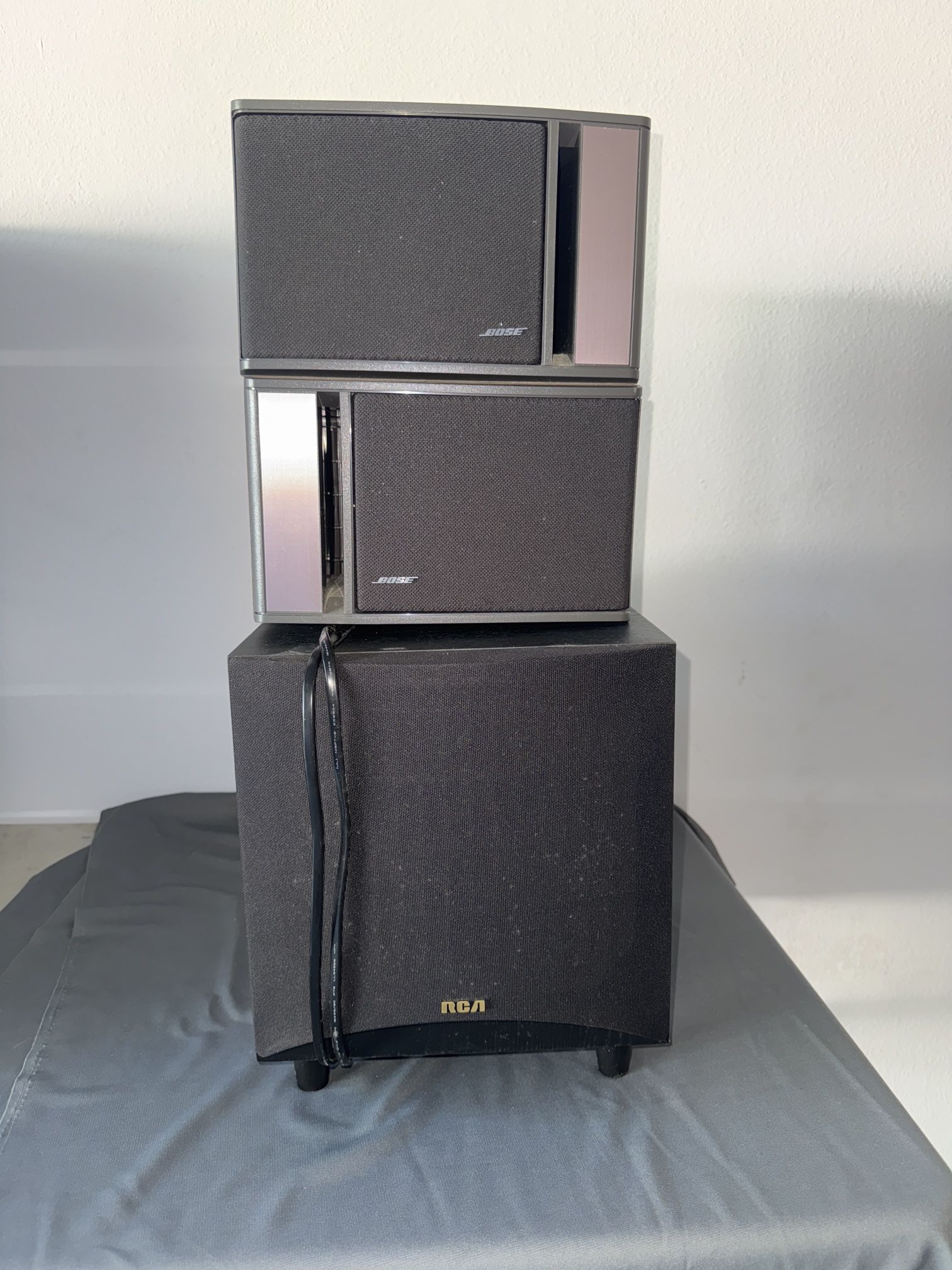 Bose Speaker System w/ RCA Subwoofer 