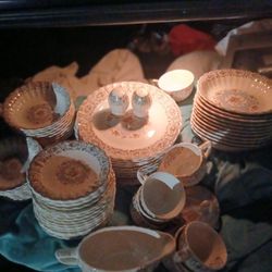 Antique1920 Porclyn 24k  China Set