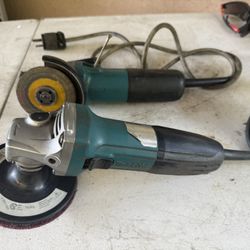 2 Makita Grinders