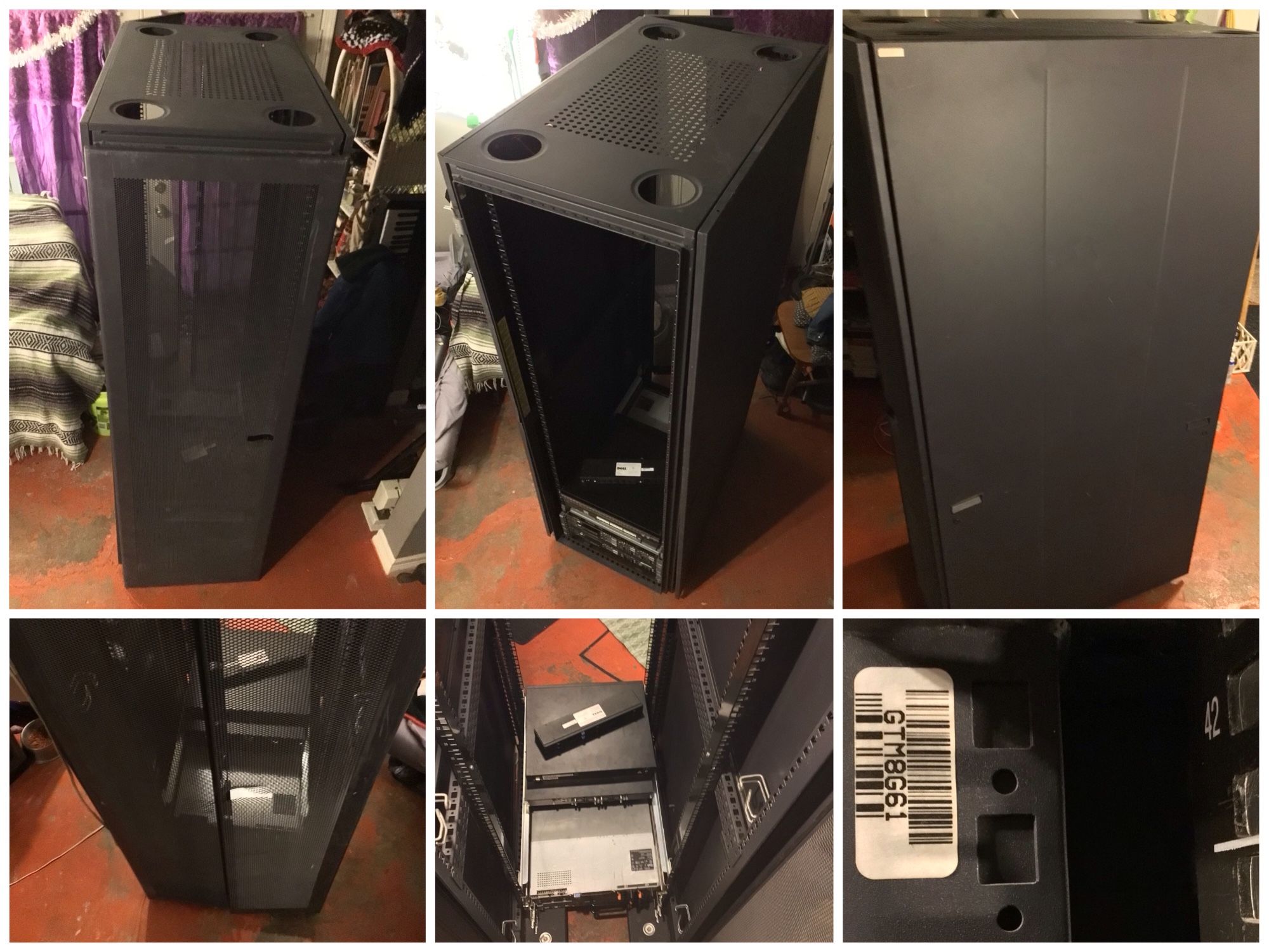 x3 Dell Servers, x2 Network Switches, 42U Rack & 11 Outlet Power Supply