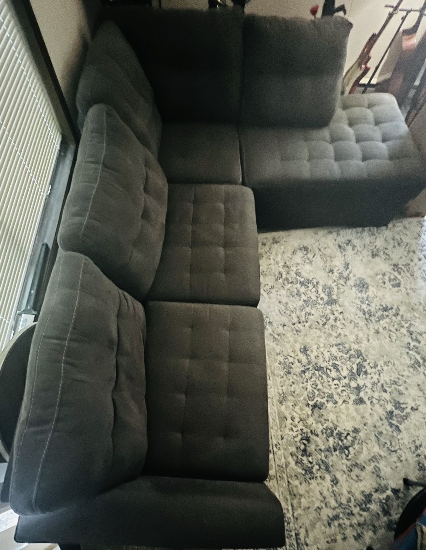 L-Shaped Grey Sectional