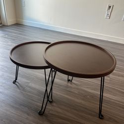 New Coffee Table Two Pieces 