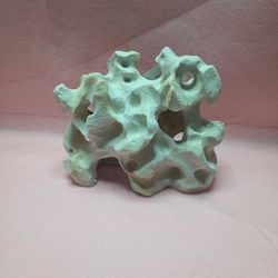 Aquarium Fish Tank Decoration (White )