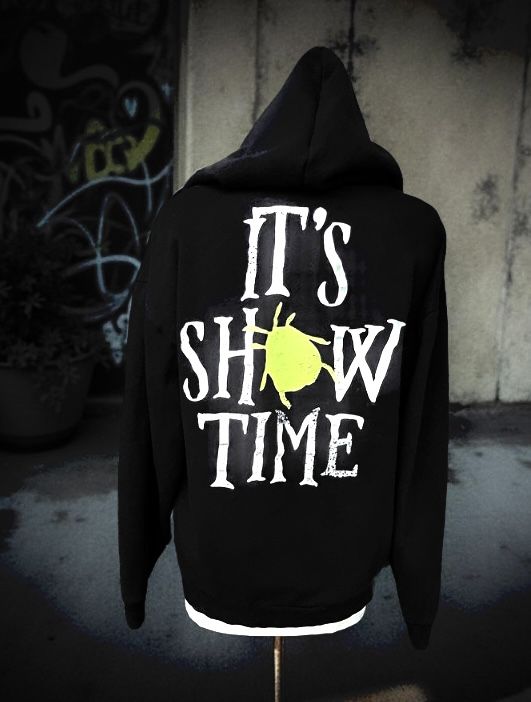 Black Adult Hoodie Beetlejuice Musical It’s Show Time 