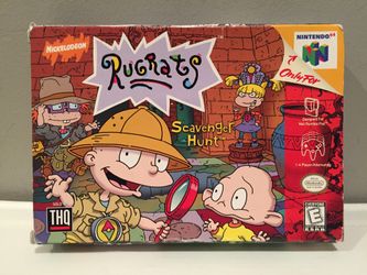 Rugrats scavenger discount hunt nintendo 64