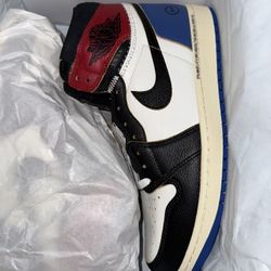 Jordan 1 Retro High OG SP Fragment x Union LA Varsity Red Sport Royal
