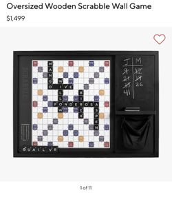 Scrabble Wall Game