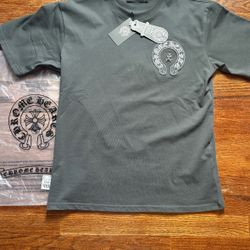 Dark Grey Chrome Hearts T-shirt 