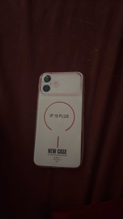 iPhone 16 Plus Clear pink Phone Case