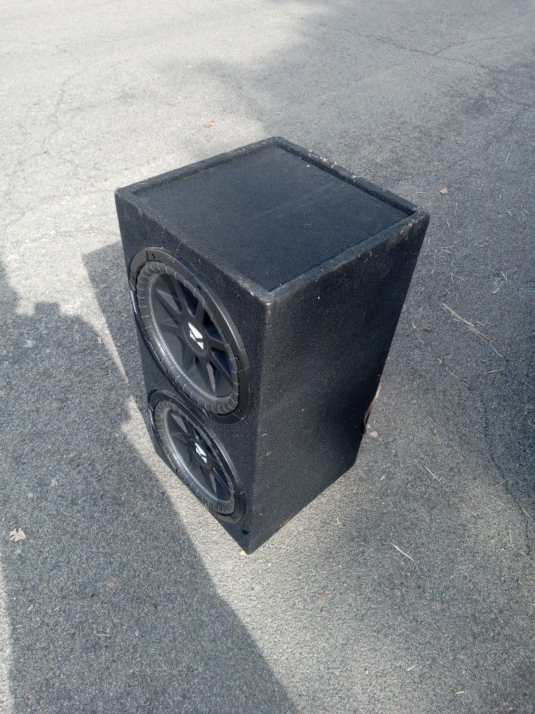 12" Kicker Comp Subs w/ Box