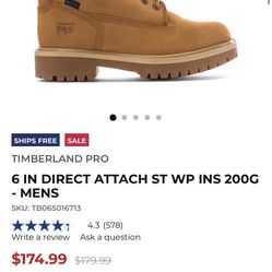 Timberlands Pro Attach 6 