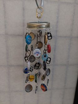 Hand Crafted Bottle Cap Wind Chime Series 3 