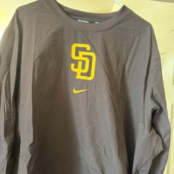 Nike Padres Warmup Windbreaker 