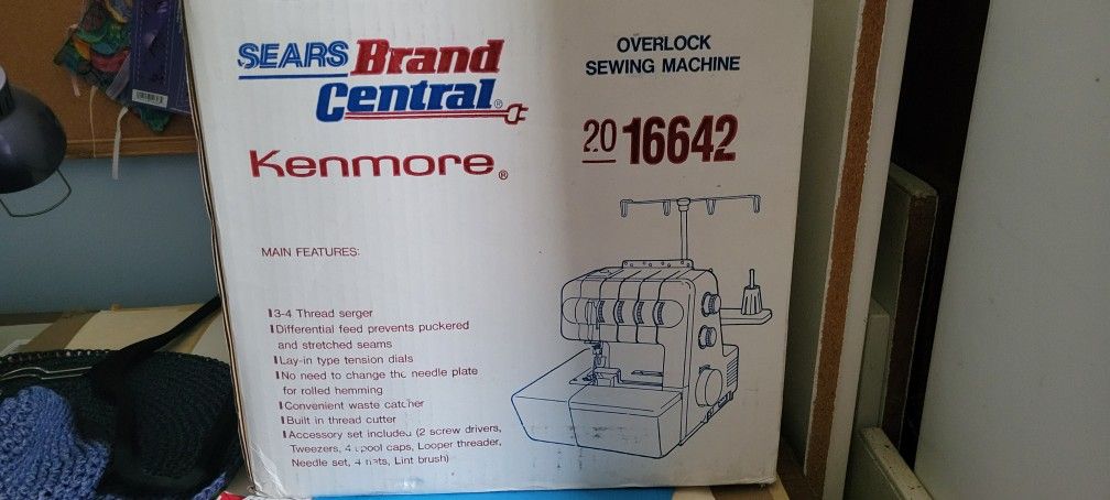 Sears Overlook Sewing Machine #16642
