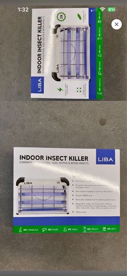 LIBA Indoor Insect Killer Bug Zapper
