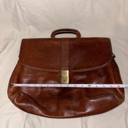 Tumi Leather Portfolio Style Bag