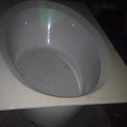 Deep Extra Large Marble Garden Tub