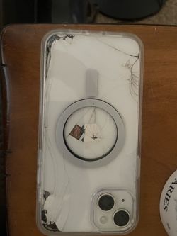 iPhone 14 Plus White – For Parts / Repair – Cracked Back, No Display
