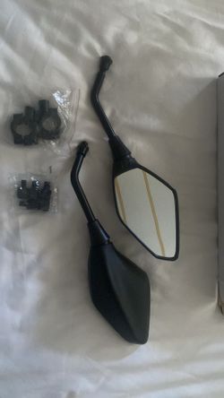 Motorcycle rear view mirrors