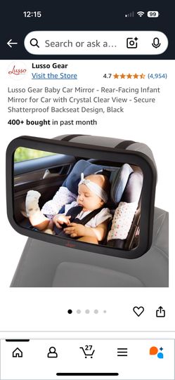 Baby car mirror North Decatur And Farm