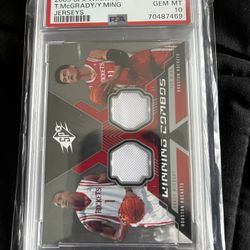 Yao/Mcgrady Basketball Card 