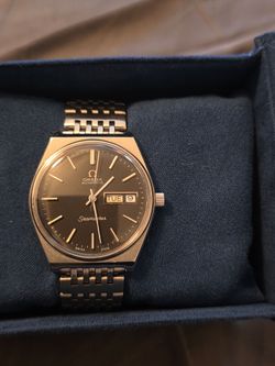 Vintage Omega Seamaster Automatic Ref. 1020 Black Dial 34mm Mens Watch #W76018-1