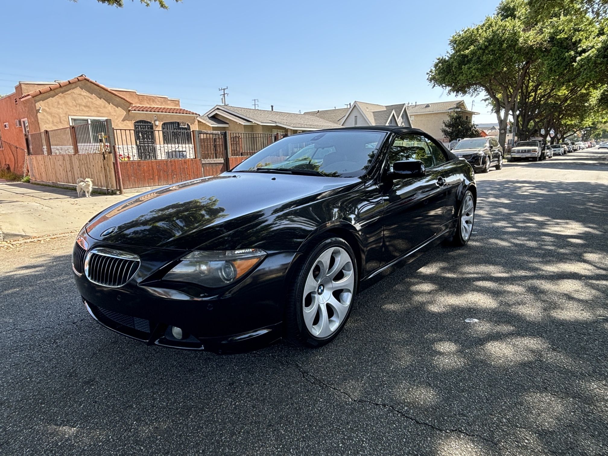 2007 BMW 650i CONVERTIBLE 96k MI CLEAN TITLE ONE OWNER CAR RUNS GREAT TOP WORKS WELL MARCH 2024 REG SMOG CHECKED ✔️