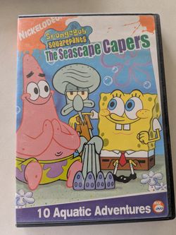 Nickelodeon SpongeBob SquarePants The Seascape Capers DVD