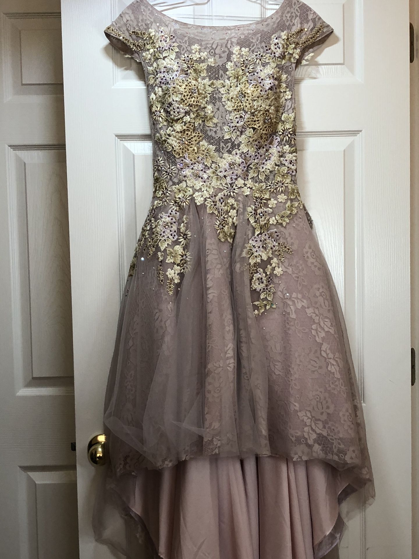 High Low Lavender Dress