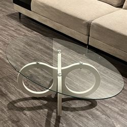 Modern Style Table And Storage Rack