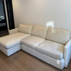 Crate And Barrel Lounge Sectional Sofa