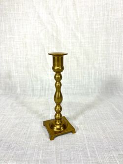 Vintage Brass Candlestick Holder